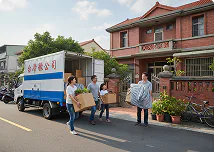家庭搬家圖示
