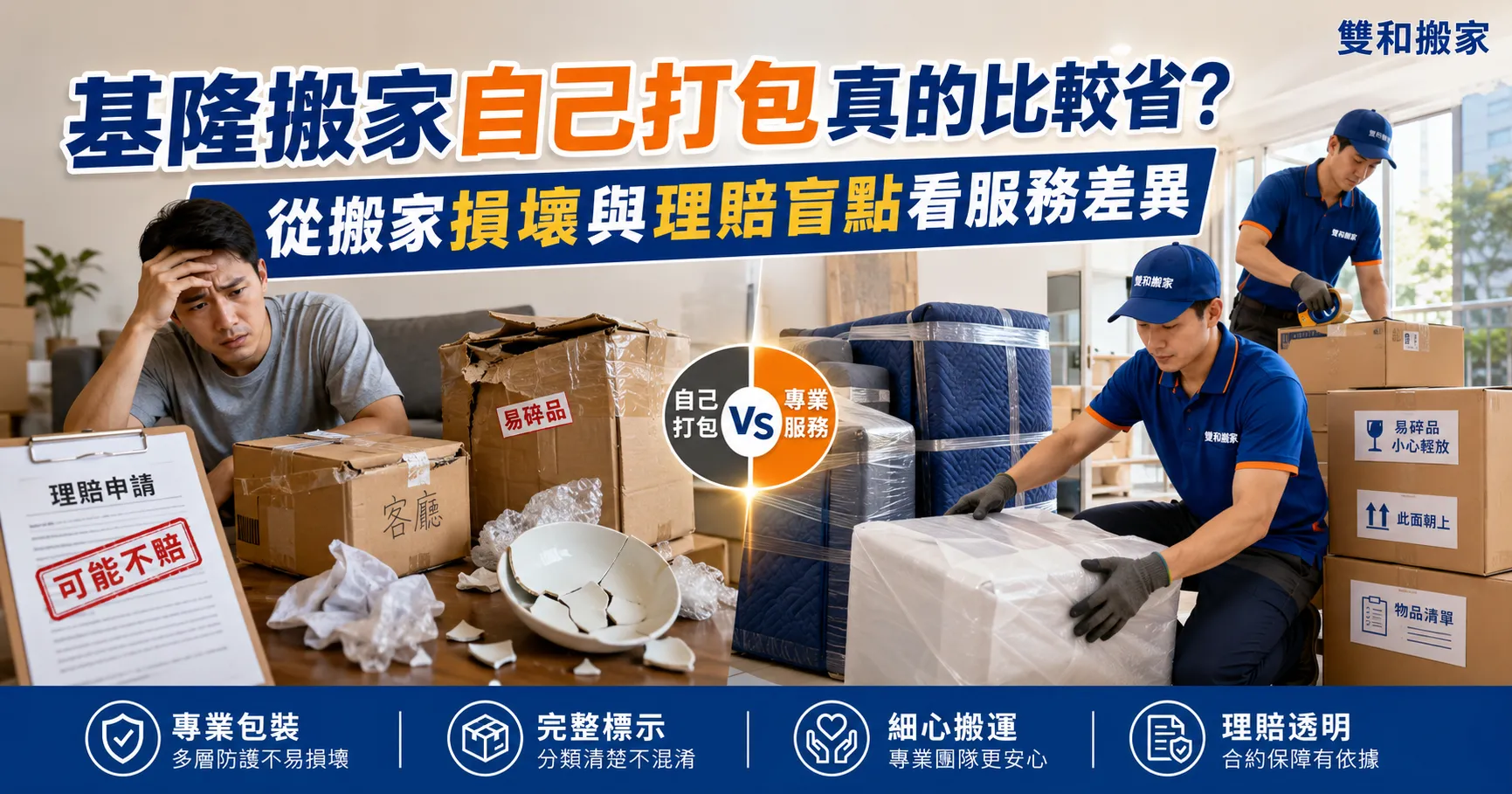 基隆搬家後家具全毀?跨縣市搬家與精緻搬家防損真相解析-1