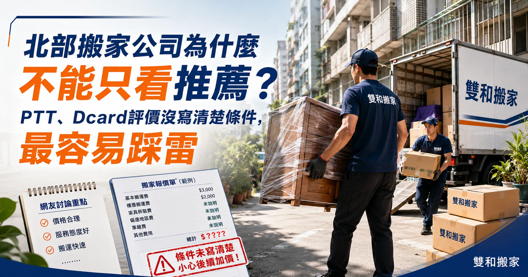 北部搬家公司推薦真的可靠嗎?北北基搬家評價、低價報價與跨縣市搬家公司陷阱解析-1