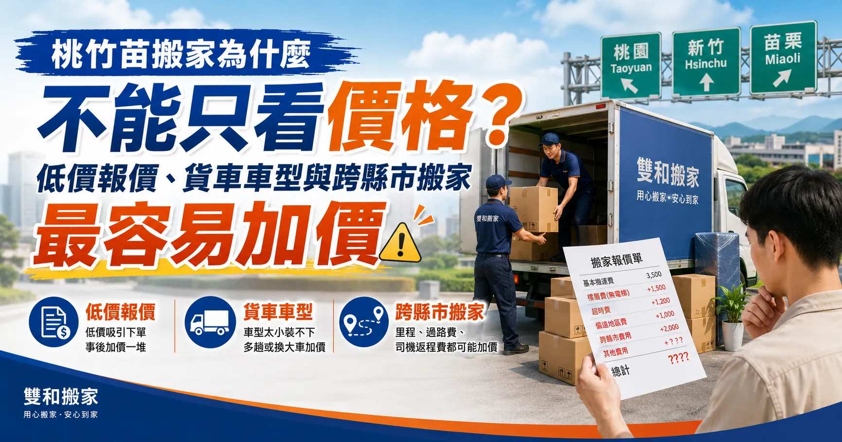 桃園、新竹、苗栗搬家怎麼選?費用、搬家公司推薦與跨縣市搬家一次看懂-1