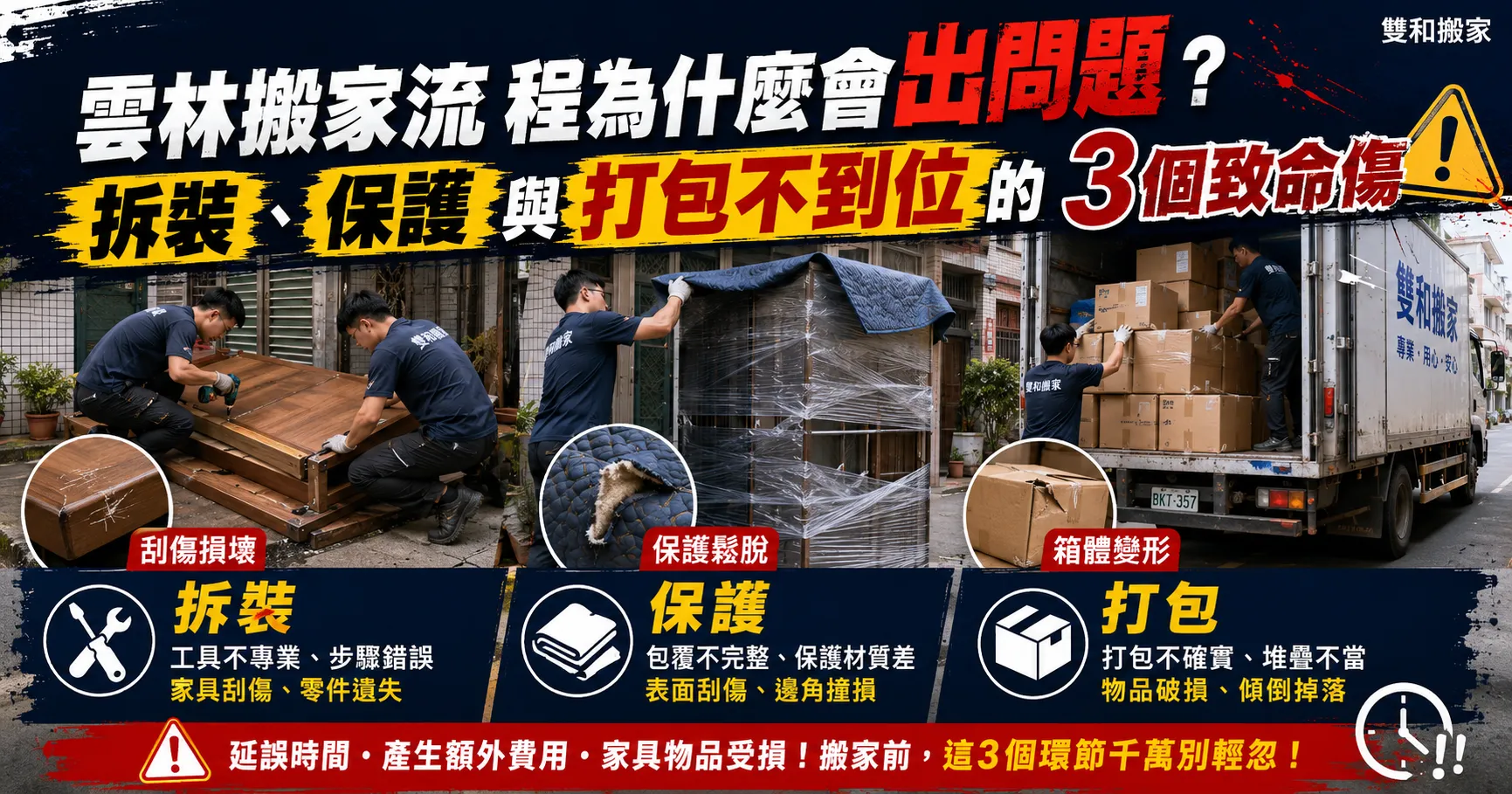 雲林搬家家具為什麼容易受損?搬家流程、搬家紙箱和打包才是關鍵原因-1