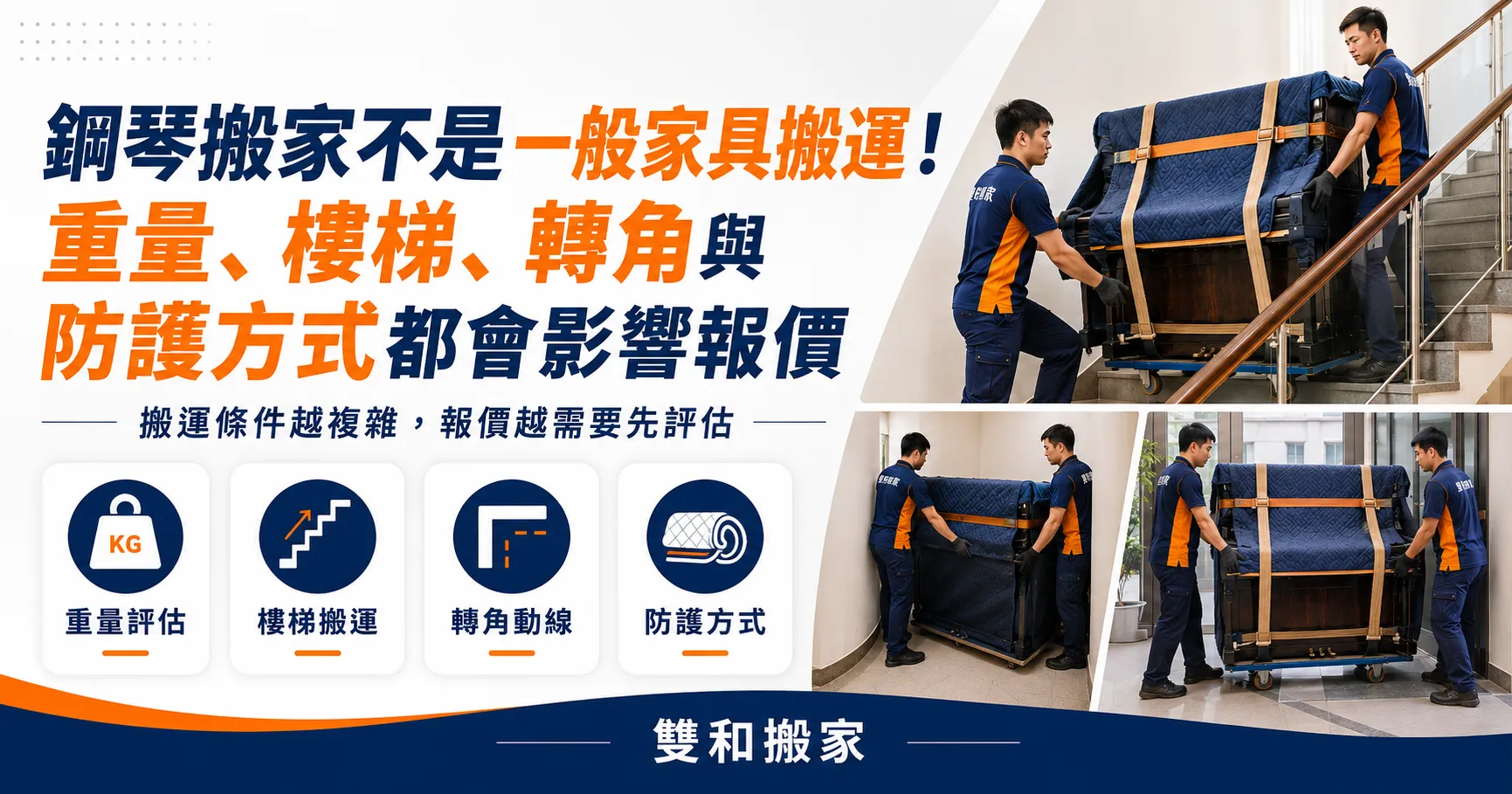 搬鋼琴費用怎麼算？鋼琴搬家、樓層搬運與防護包裝注意事項-1