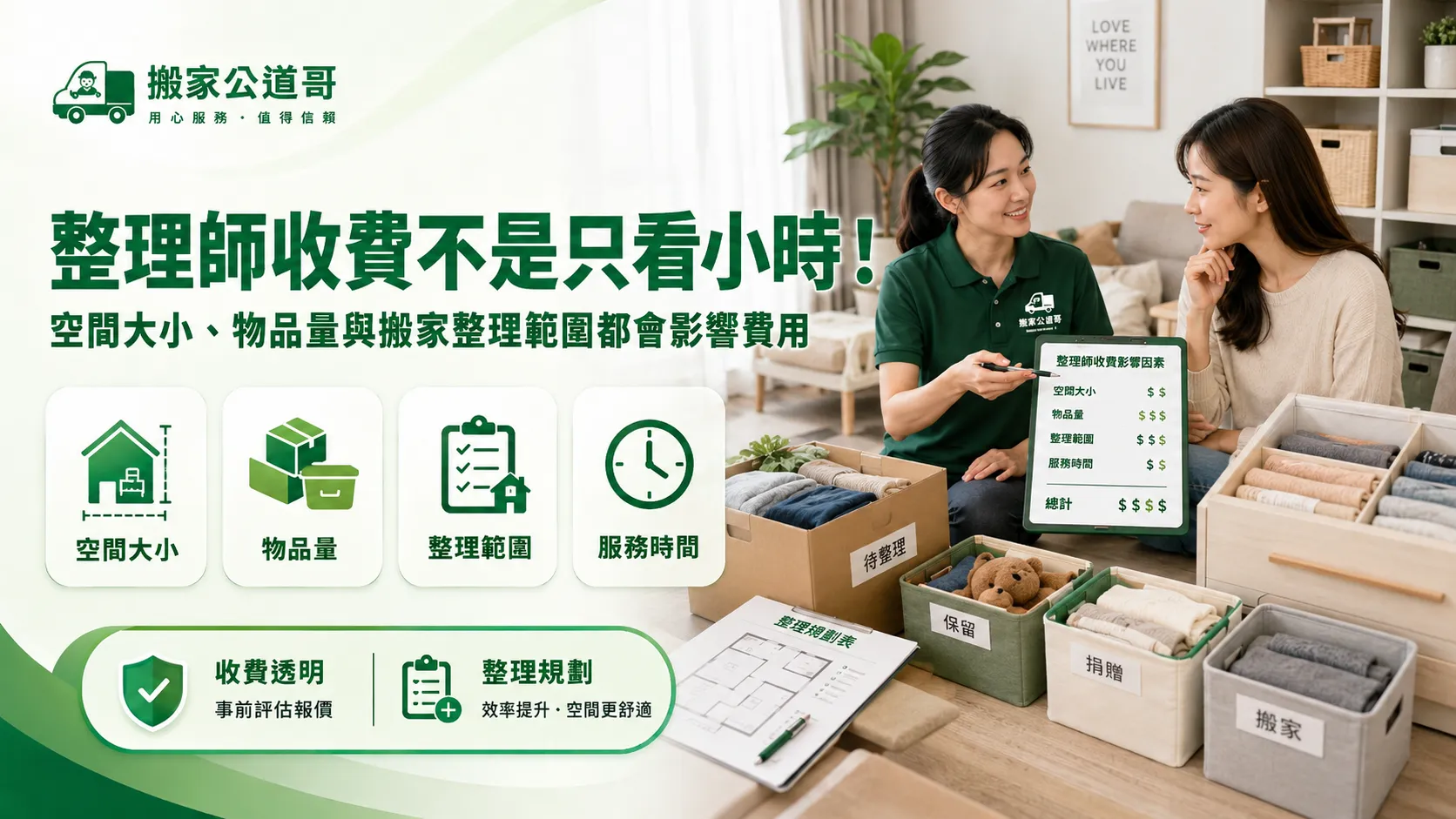 居家整理師收費怎麼算？整理師費用、居家收納費用與加價項目整理-1