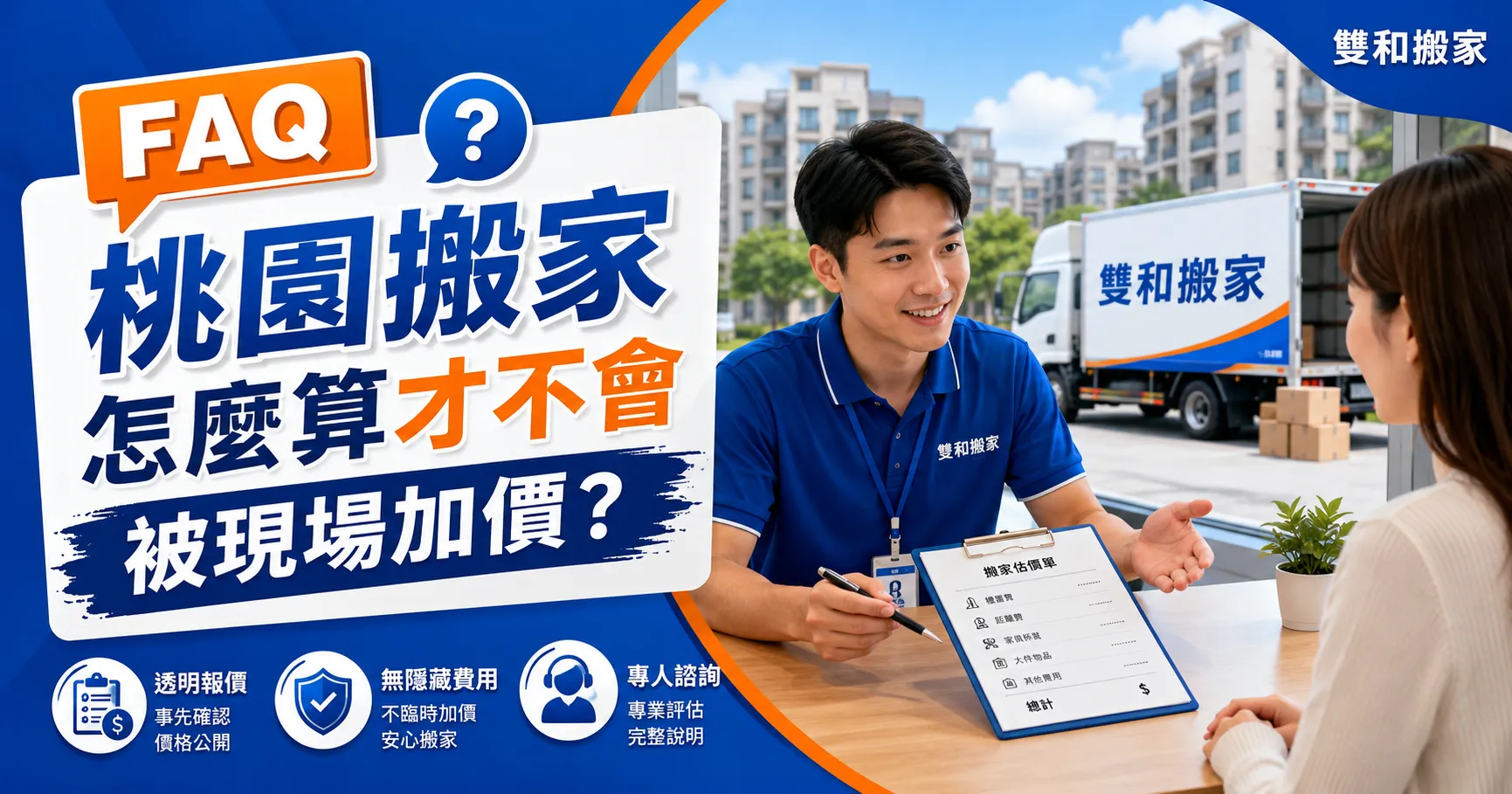 桃園搬家費用水很深!1.75噸、3.5噸貨車收費陷阱大公開,別讓你在搬家當天被現場加價-2