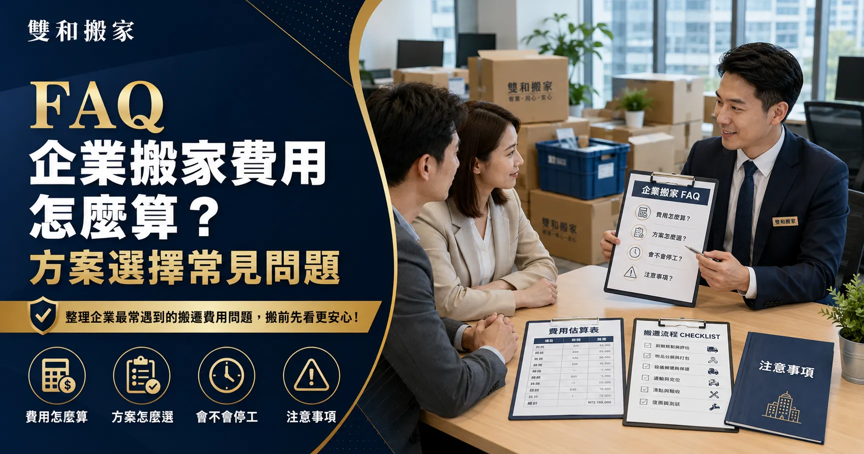企業搬家方案選錯最燒錢!費用不透明與服務差異的常見陷阱-2