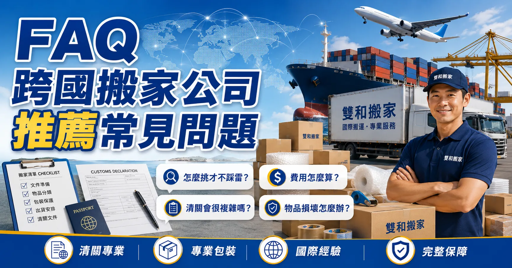 跨國搬家公司推薦怎麼挑?低價不一定省,清關、包裝與國際經驗才是重點-2
