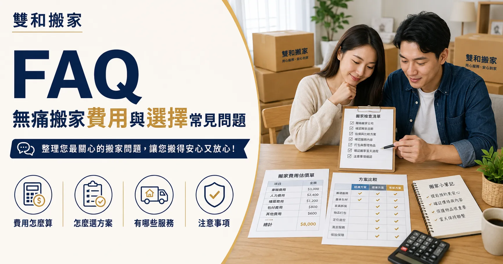 家庭搬家選無痛搬家真的比較貴嗎？一條龍服務與費用差異一次看懂-2