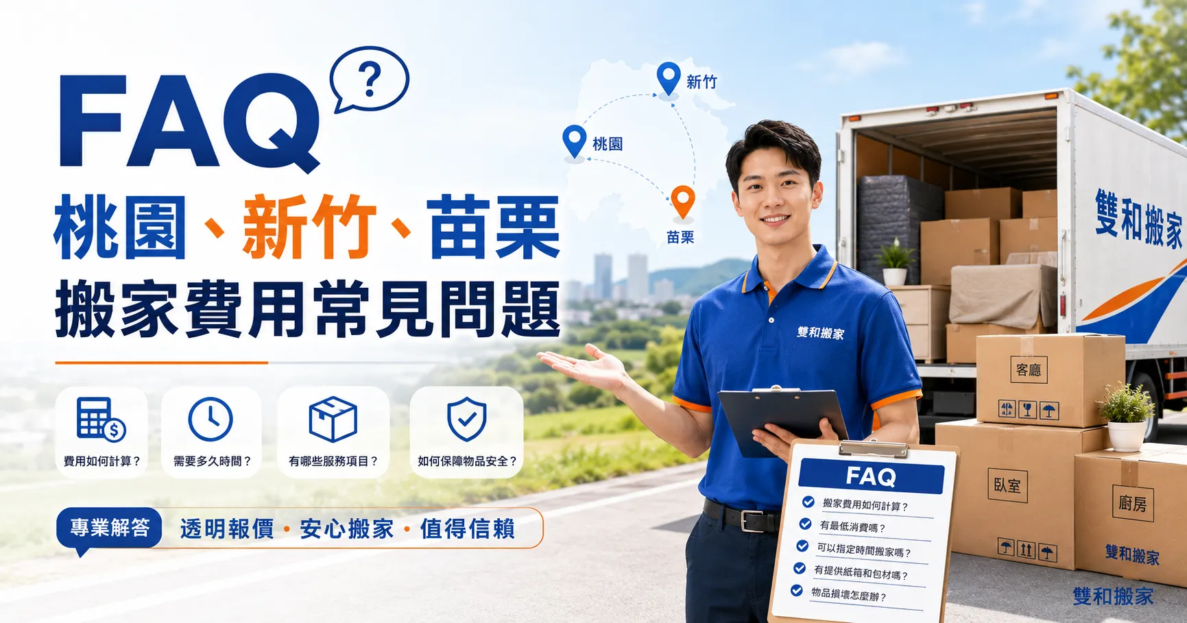 桃園、新竹、苗栗搬家費用為何總是慘遭加價?揭露桃竹苗搬家行情與報價黑幕-2