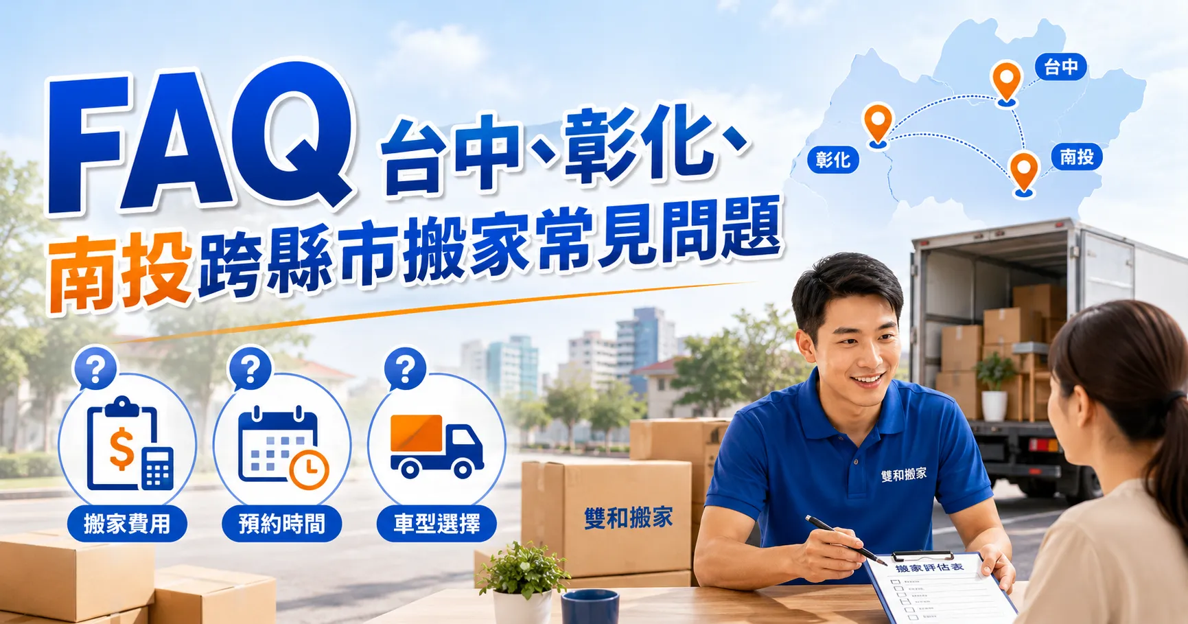 台中、彰化、南投跨縣市搬家最容易踩哪些雷?搬家公司費用、車型與家具搬運地雷一次看懂-2
