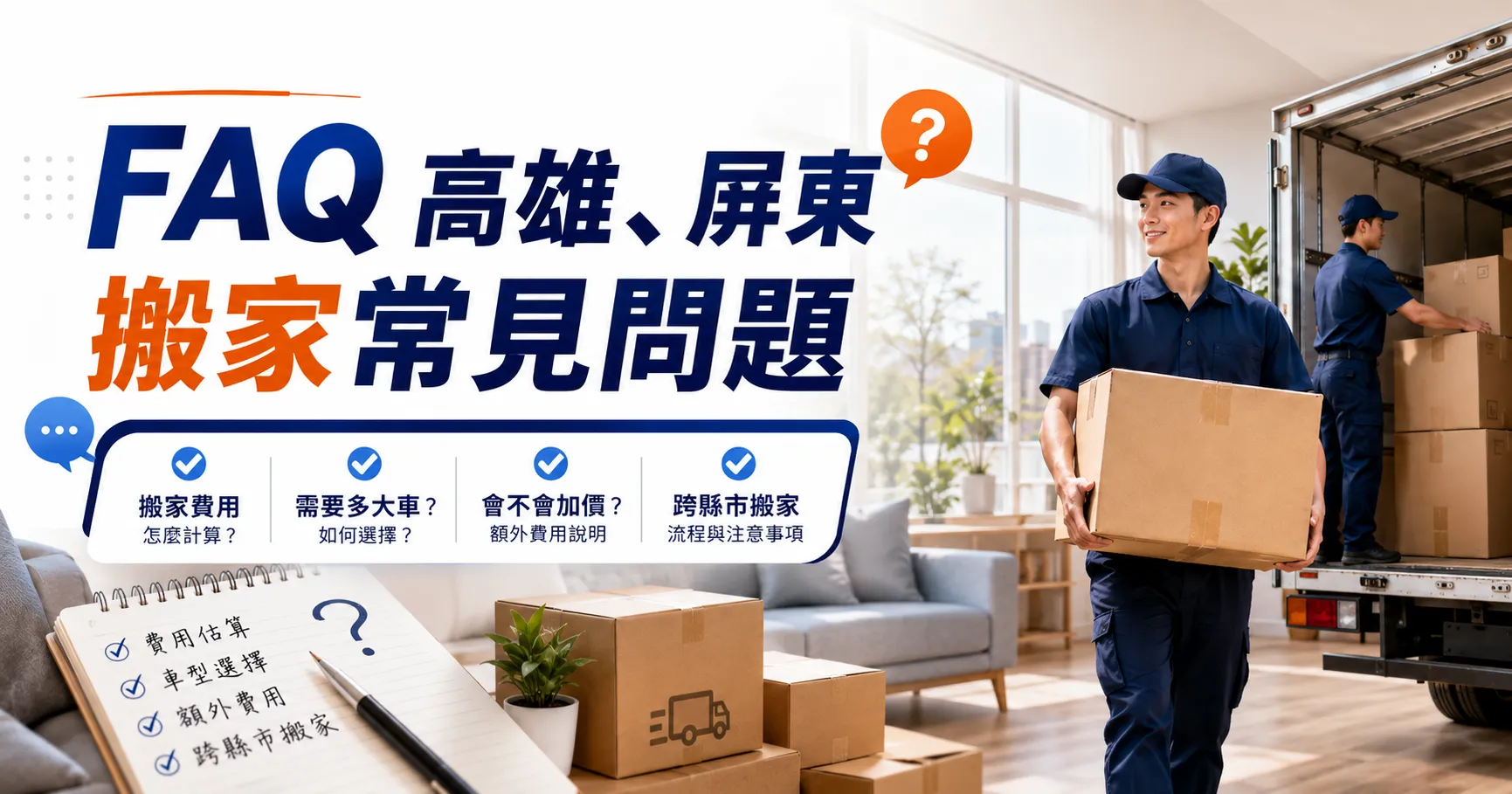 高雄、屏東搬家怎麼選?南部搬家公司推薦、費用與跨縣市搬家一次看懂-2