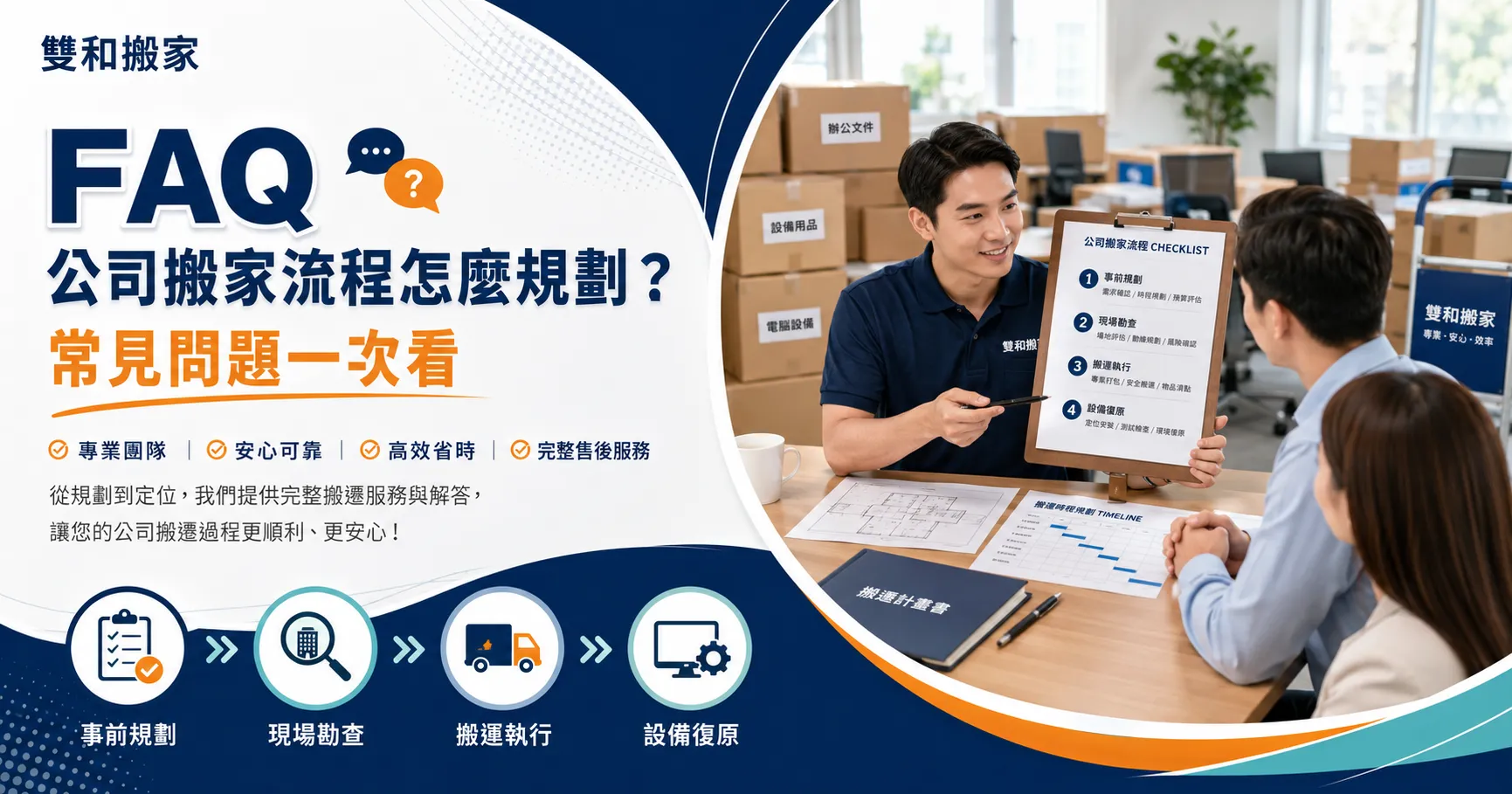公司搬家流程沒規劃會怎樣？時程延誤、動線混亂與辦公設備搬運風險一次說清楚-2