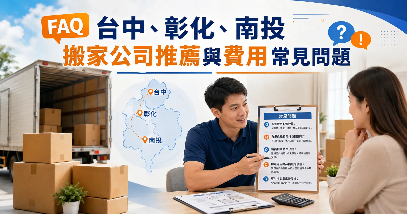 台中、彰化、南投搬家公司推薦真的可信嗎？中彰投搬家評價、PTT與Dcard低價陷阱解析-2